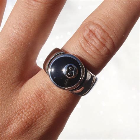 Unlocking the Mysteries of the Occult 8 Ball Ring